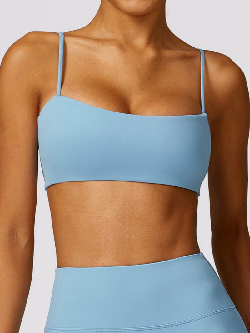 'Aria' Light Support Bandeau Gym Bra_01