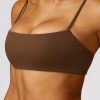 'Aria' Light Support Bandeau Gym Bra_01