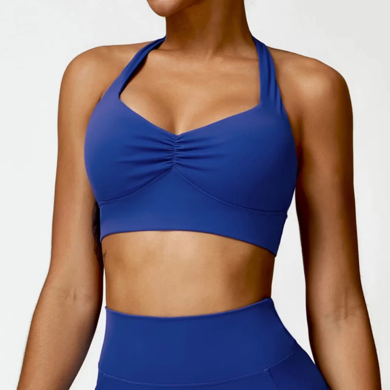 Ruched Bra - wholesale workout clothes - activewearvibe.com