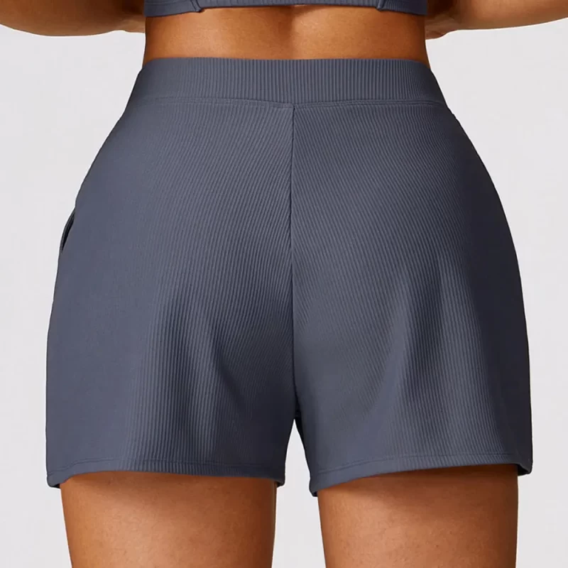 Running Short with Pockets - wholesale workout clothes - activewearvibe.com