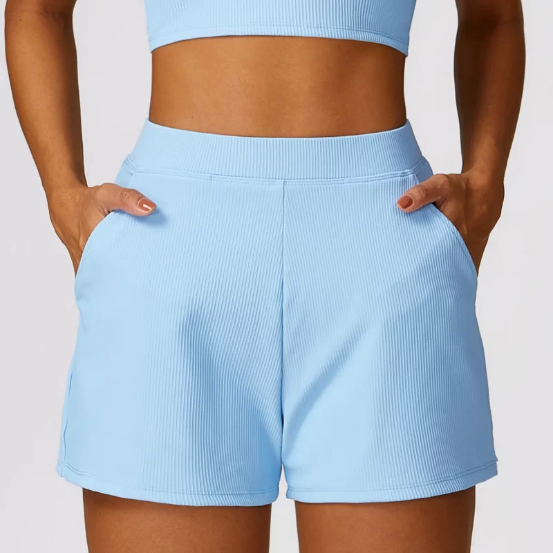 Running Short with Pockets - wholesale workout clothes - activewearvibe.com