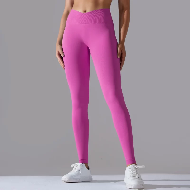 Ribbed Leggings - wholesale workout clothes - activewearvibe.com