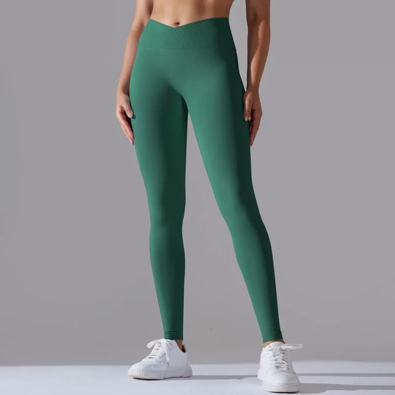 Ribbed Leggings - wholesale workout clothes - activewearvibe.com