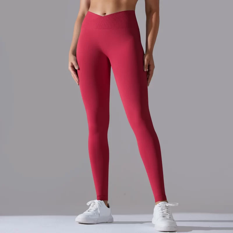 Ribbed Leggings - wholesale workout clothes - activewearvibe.com