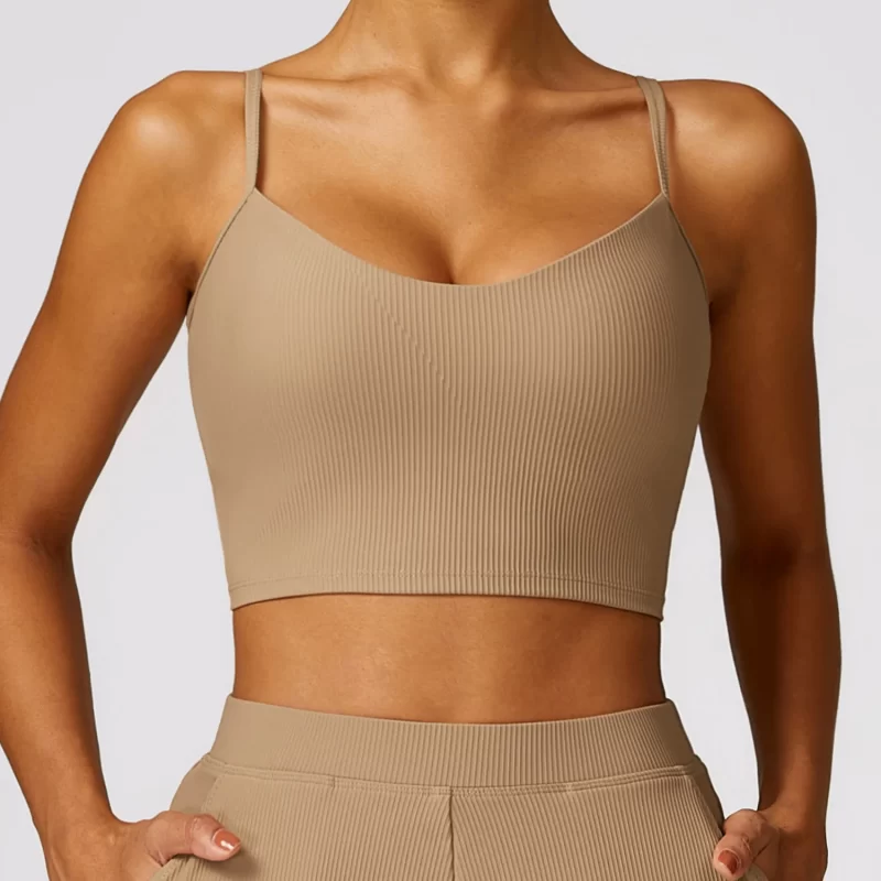 Cutout Back Top - wholesale workout clothes - activewearvibe.com