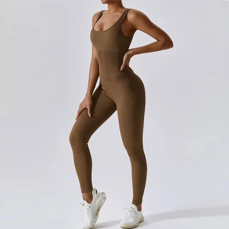 Fitness Jumpsuit - wholesale workout clothes - activewearvibe.com