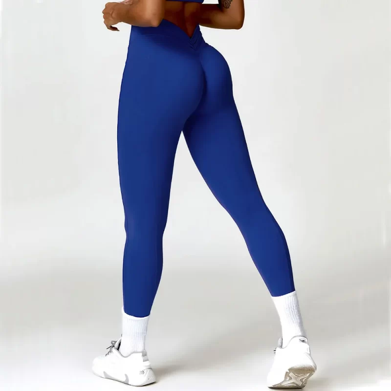 V-back Leggings - wholesale workout clothes - activewearvibe.com