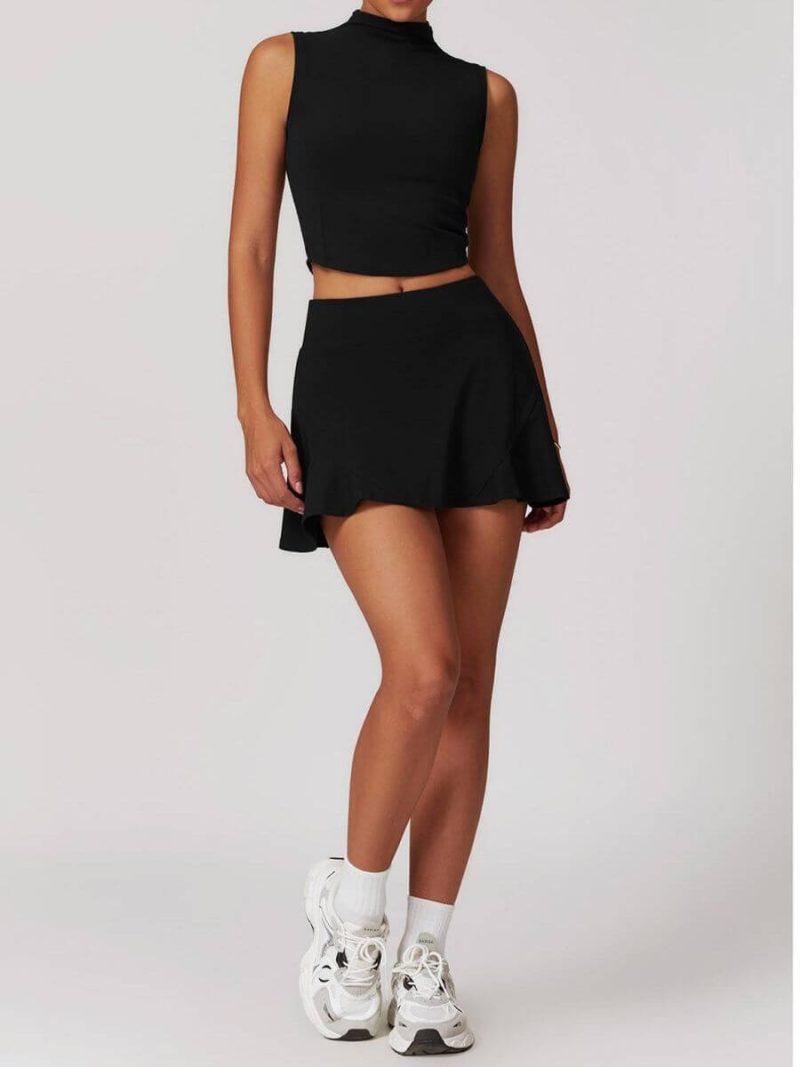 8661 - ‘Anna’ 2 in 1 High Waist Tennis Skirt_24